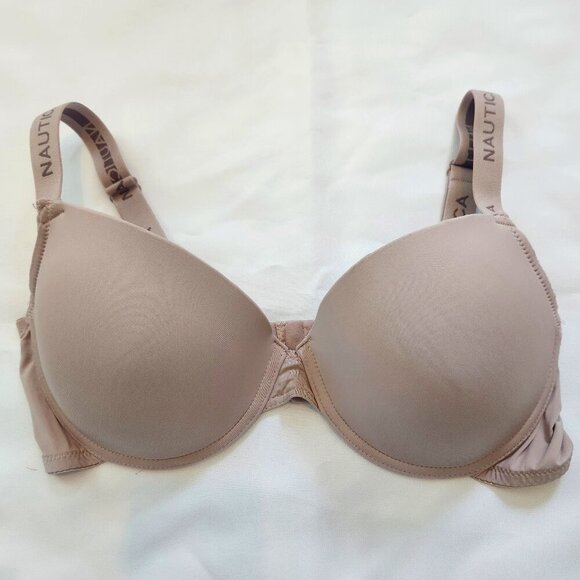 Nautica Nude Bra Size 38C - Picture 1 of 6